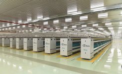 President Aliyev and his spouse attend opening of yarn plants in Mingachevir (PHOTO)