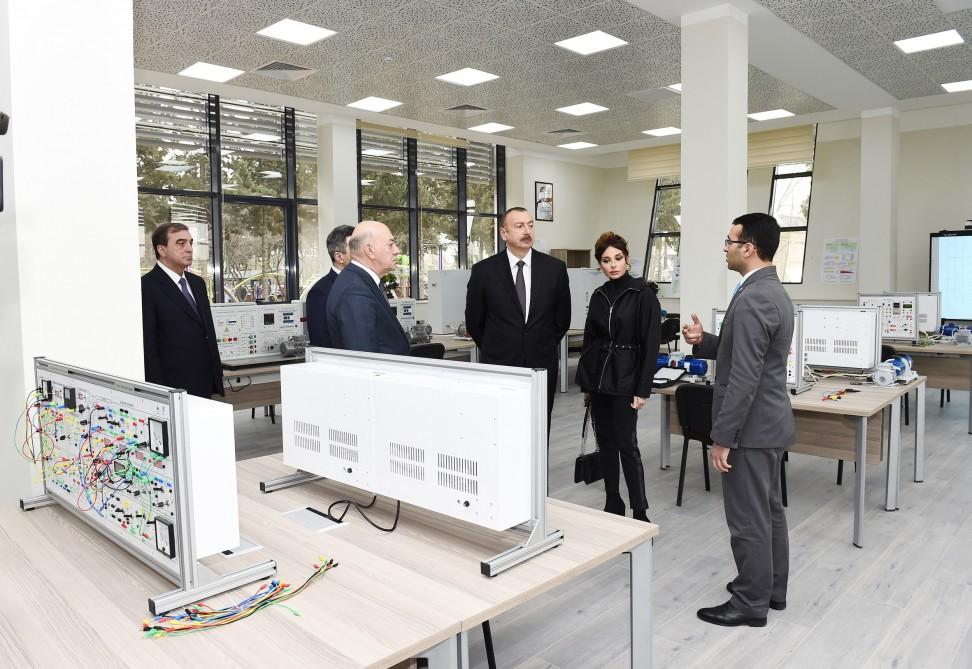 Президент Ильхам Алиев и его супруга приняли участие в открытии комплекса ASAN Hаyat в Мингячевире (ФОТО)