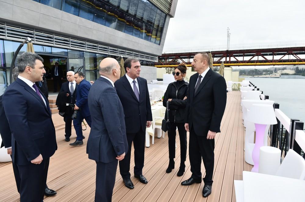 Президент Ильхам Алиев и его супруга приняли участие в открытии комплекса ASAN Hаyat в Мингячевире (ФОТО)