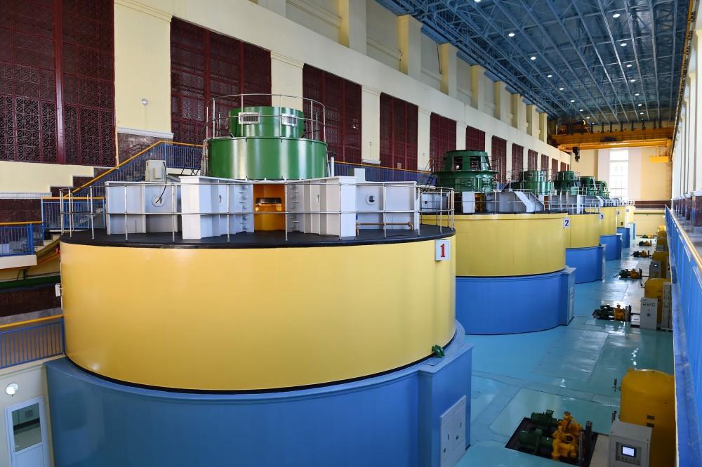 President Aliyev attends commissioning of Mingachevir HPP after overhaul (PHOTO)