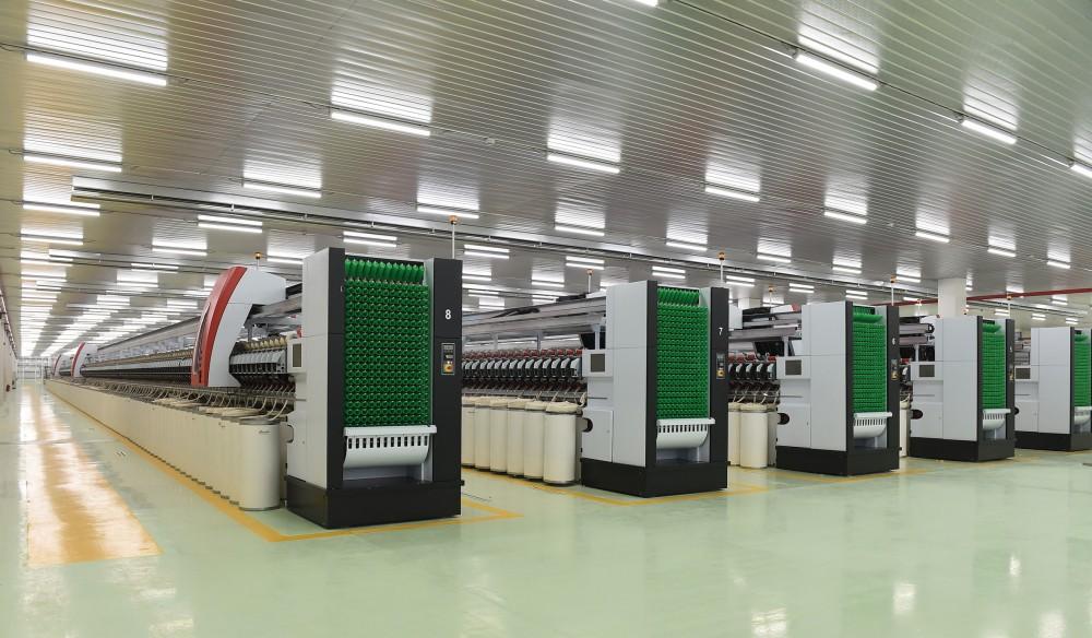 President Aliyev and his spouse attend opening of yarn plants in Mingachevir (PHOTO)