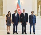 President Aliyev receives credentials of incoming Egyptian envoy (PHOTO)