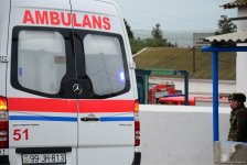 Пожар в Республиканском наркологическом центре в Баку потушен (Обновлено) (ФОТО)