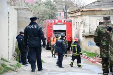Пожар в Республиканском наркологическом центре в Баку потушен (Обновлено) (ФОТО)