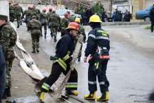 Пожар в Республиканском наркологическом центре в Баку потушен (Обновлено) (ФОТО)