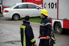 Пожар в Республиканском наркологическом центре в Баку потушен (Обновлено) (ФОТО)