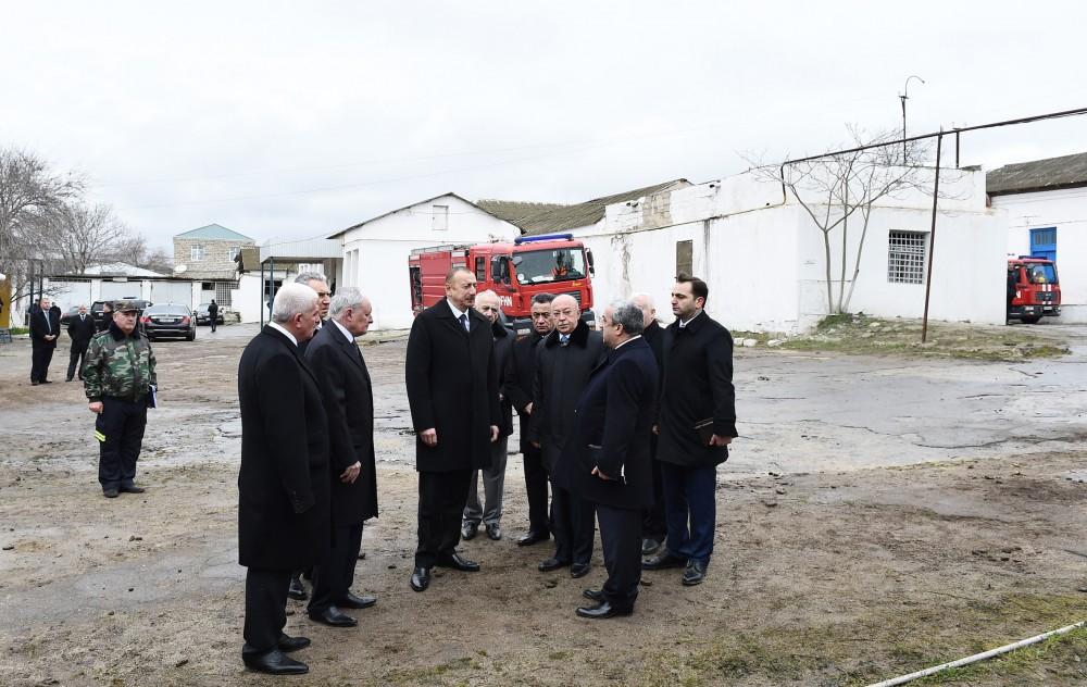 President Aliyev orders to help families of victims of drug rehab fire (PHOTO)
