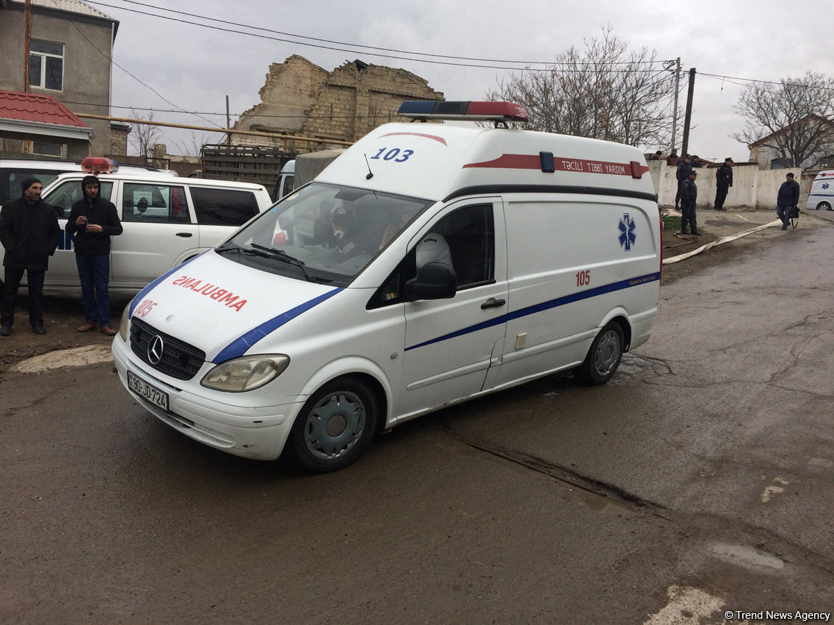 Пожар в Республиканском наркологическом центре в Баку потушен (Обновлено) (ФОТО)