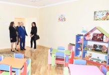 Первый вице-президент Мехрибан Алиева ознакомилась с условиями в здании яслей-детского сада «Инджи» после капремонта (ФОТО)