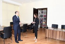Первый вице-президент Мехрибан Алиева приняла участие в открытии нового здания Шаганского центра культуры (ФОТО)