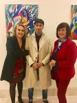 Азербайджанские художники представили свои картины в Милане (ФОТО)