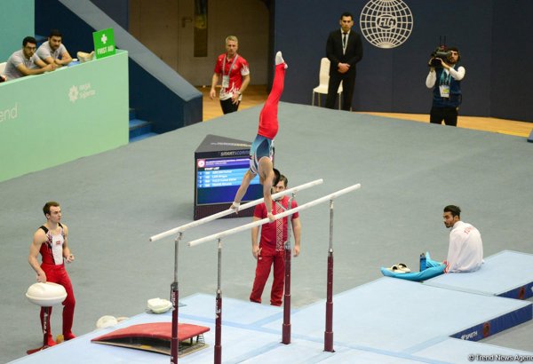 FIG Artistic Gymnastics World Cup opens in Baku (PHOTO)