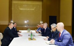 Президент Ильхам Алиев: Между Азербайджаном и Албанией существуют хорошие перспективы сотрудничества в энергосфере  (ФОТО)