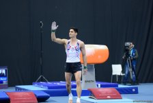 Стартовал второй день соревнований Кубка мира по спортивной гимнастике в Баку (ФОТОРЕПОРТАЖ)
