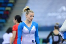 Стартовал второй день соревнований Кубка мира по спортивной гимнастике в Баку (ФОТОРЕПОРТАЖ)
