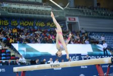 Стартовал второй день соревнований Кубка мира по спортивной гимнастике в Баку (ФОТОРЕПОРТАЖ)