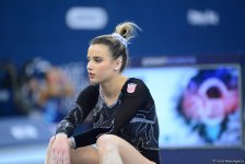 Стартовал второй день соревнований Кубка мира по спортивной гимнастике в Баку (ФОТОРЕПОРТАЖ)