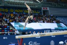 Стартовал второй день соревнований Кубка мира по спортивной гимнастике в Баку (ФОТОРЕПОРТАЖ)