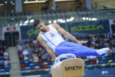 Стартовал второй день соревнований Кубка мира по спортивной гимнастике в Баку (ФОТОРЕПОРТАЖ)
