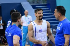 Стартовал второй день соревнований Кубка мира по спортивной гимнастике в Баку (ФОТОРЕПОРТАЖ)