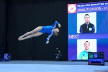 Стартовал второй день соревнований Кубка мира по спортивной гимнастике в Баку (ФОТОРЕПОРТАЖ)