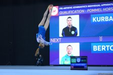 Стартовал второй день соревнований Кубка мира по спортивной гимнастике в Баку (ФОТОРЕПОРТАЖ)