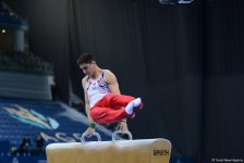 Стартовал второй день соревнований Кубка мира по спортивной гимнастике в Баку (ФОТОРЕПОРТАЖ)