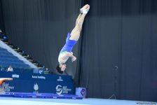 Лучшие моменты соревнований Кубка мира по спортивной гимнастике FIG в Баку (ФОТО)