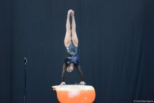Лучшие моменты соревнований Кубка мира по спортивной гимнастике FIG в Баку (ФОТО)