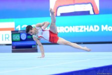 Лучшие моменты соревнований Кубка мира по спортивной гимнастике FIG в Баку (ФОТО)