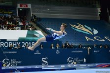 Лучшие моменты соревнований Кубка мира по спортивной гимнастике FIG в Баку (ФОТО)