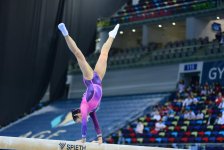 Лучшие моменты соревнований Кубка мира по спортивной гимнастике FIG в Баку (ФОТО)