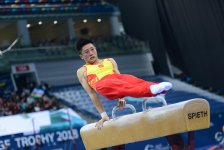 Стартовал последний день соревнований Кубка мира по спортивной гимнастике в Баку (ФОТО)