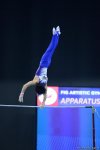 Нидерландский гимнаст выиграл "золото" Кубка мира в Баку в упражнениях на перекладине (ФОТО)