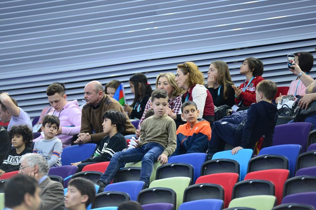 Стартовал последний день соревнований Кубка мира по спортивной гимнастике в Баку (ФОТО)
