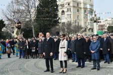 Президент Азербайджана Ильхам Алиев и Первая леди Мехрибан Алиева приняли участие во всенародных празднествах по случаю Новруза (ФОТО)