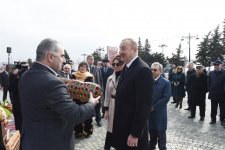 Президент Азербайджана Ильхам Алиев и Первая леди Мехрибан Алиева приняли участие во всенародных празднествах по случаю Новруза (ФОТО)