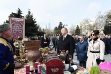 Президент Азербайджана Ильхам Алиев и Первая леди Мехрибан Алиева приняли участие во всенародных празднествах по случаю Новруза (ФОТО)