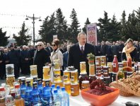 Президент Азербайджана Ильхам Алиев и Первая леди Мехрибан Алиева приняли участие во всенародных празднествах по случаю Новруза (ФОТО)
