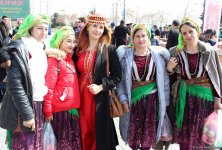 В Баку состоялось празднество по случаю Новруз байрамы (ФОТО)