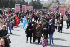 В Баку состоялось празднество по случаю Новруз байрамы (ФОТО)