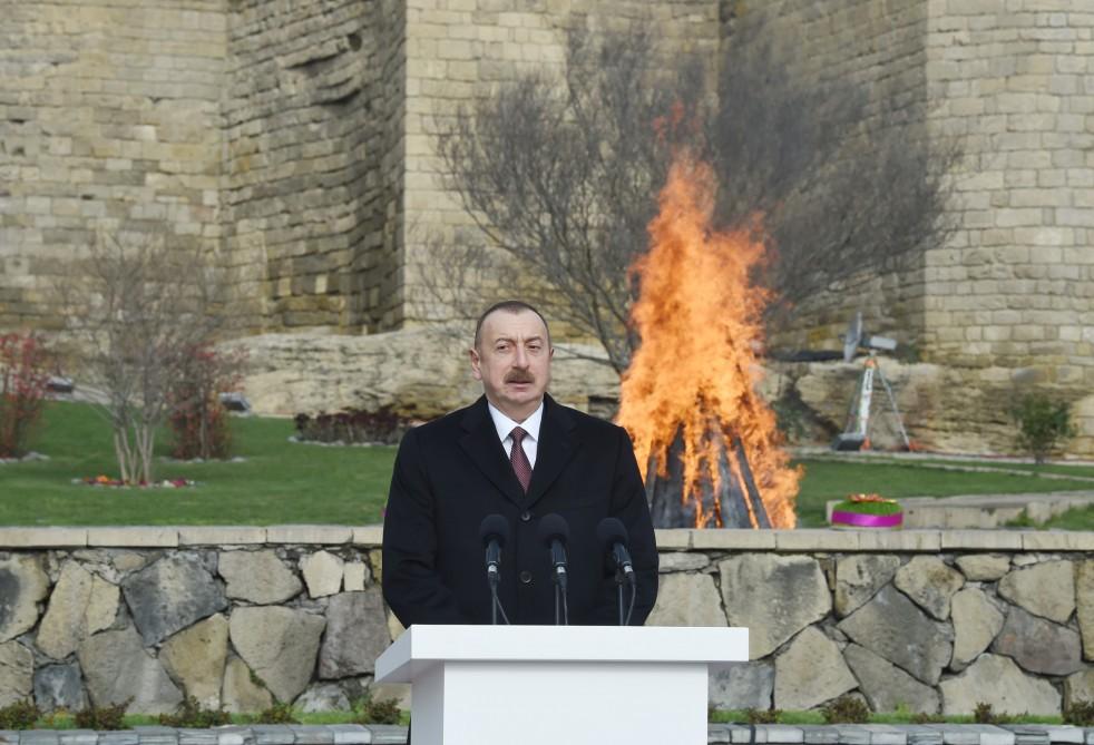 Президент Ильхам Алиев: В Азербайджане нет никакого источника для внутренних рисков, и мы защищаем и будем защищать себя от внешних рисков