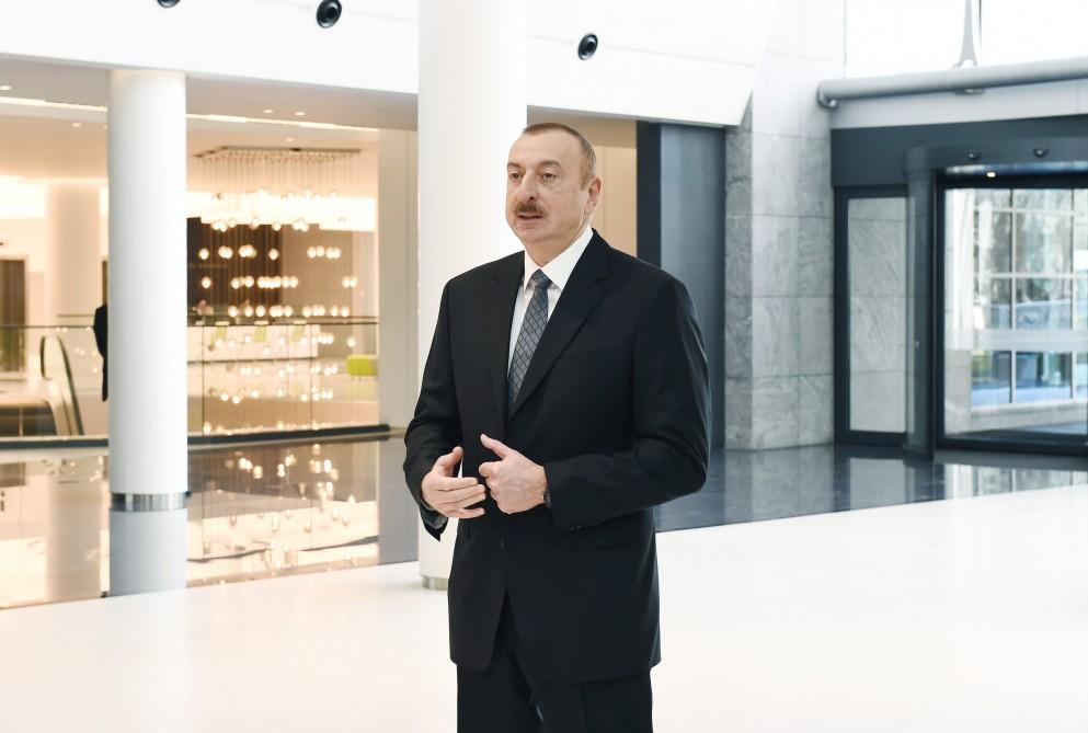 Президент Ильхам Алиев: Придет время, когда мы станем свидетелями прихода в Азербайджан медицинского туризма