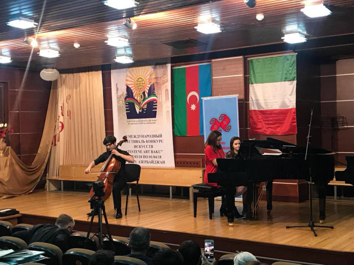 В Баку проходит Международный фестиваль-конкурс искусств "Testene Art Baku" (ФОТО)