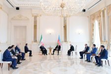 Президент Ильхам Алиев: Сегодня ирано-азербайджанские отношения достигли самой высокой точки (ФОТО) (версия 4)