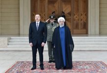 В Баку состоялась церемония официальной встречи Президента Ирана (ФОТО)