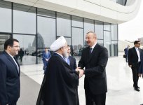 Президенты Азербайджана и Ирана приняли участие в бизнес-форуме в Баку (ФОТО)