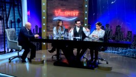 Известный дирижер в гостях у азербайджанских телеведущих (ФОТО, ВИДЕО)