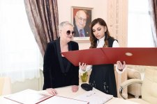 Первый вице-президент Мехрибан Алиева  приняла участие в церемонии открытия Центра творчества  Максуда Ибрагимбекова
