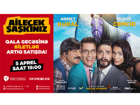 В Баку пройдет гала-вечер фильма "Ailecek Şaşkınız" с участием турецких звезд (ФОТО)